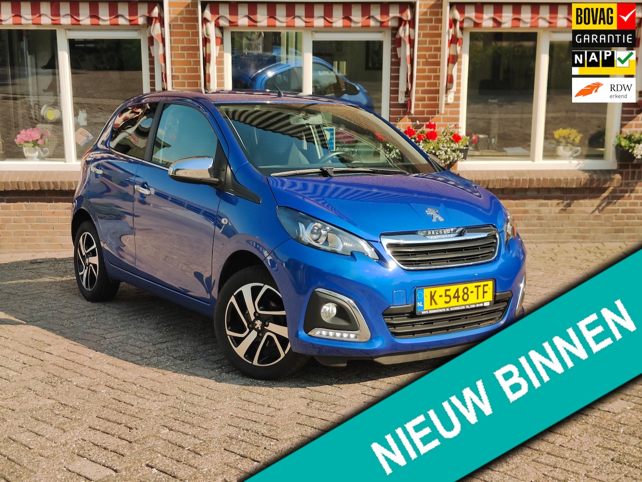 Peugeot 108 - 1.0 e-VTi Allure Clima Cruise LMV Carplay - RIJKLAAR - - AutoWereld.nl