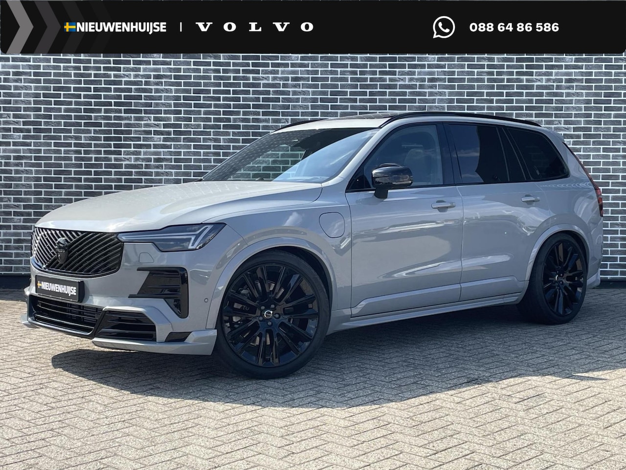 Volvo XC90 - 2.0 T8 Plug-in hybrid AWD Ultra Black Ed. Exec. | HEICO Edition | Luchtvering met selected - AutoWereld.nl