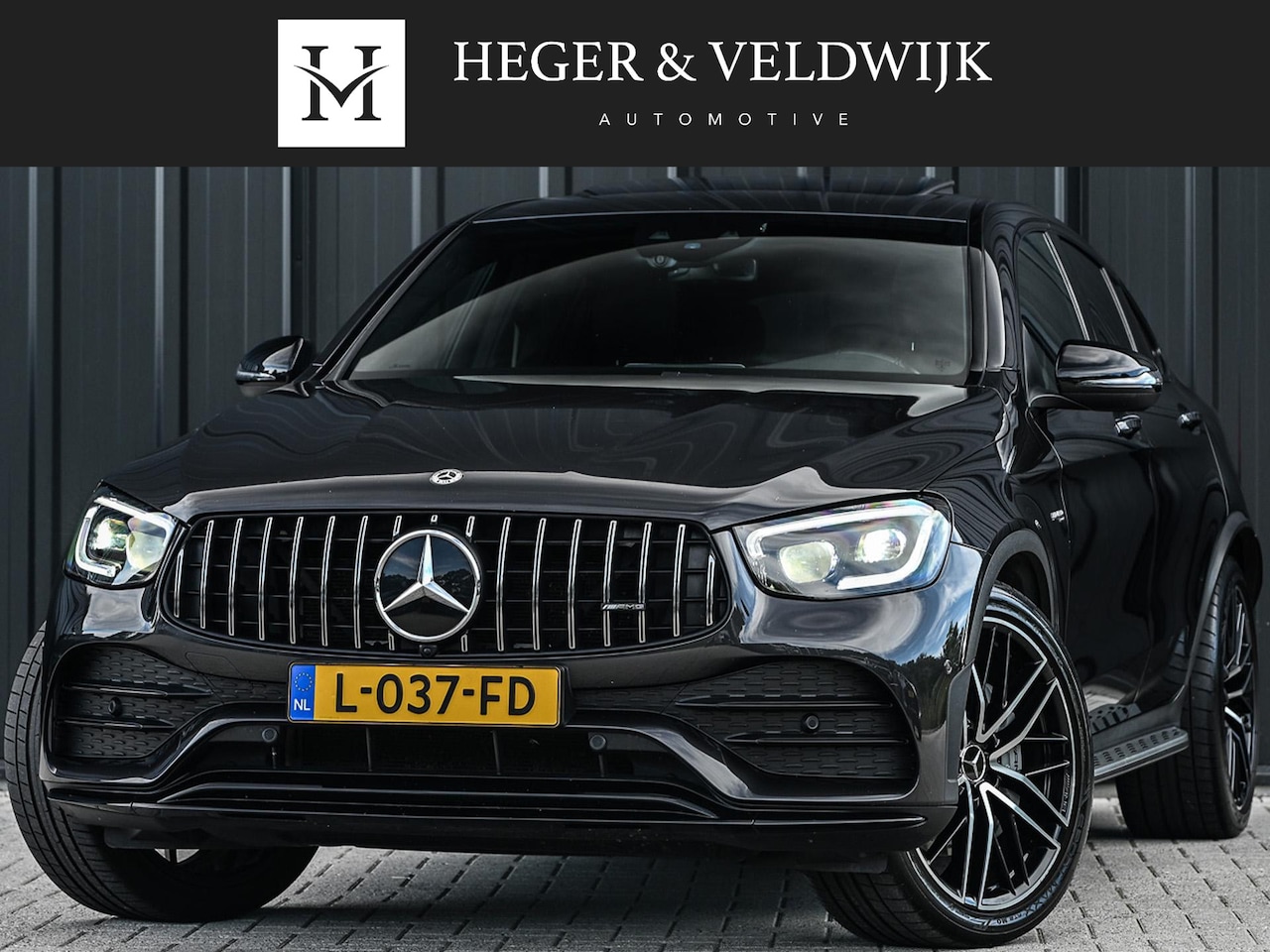 Mercedes-Benz GLC-klasse Coupé - AMG 43 4MATIC Premium Plus | Panoramadak | Burmester | Camera | Stoelverwarming | Carbon I - AutoWereld.nl
