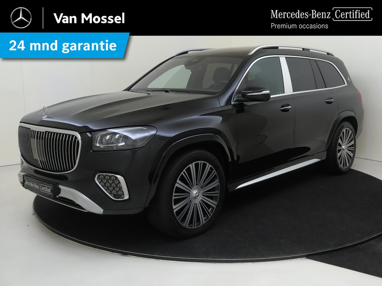 Mercedes-Benz GLS - Maybach 600 4MATIC / Premium Plus/ First Class/ E-Active Body Control/ 22 inch/ Burmester/ - AutoWereld.nl