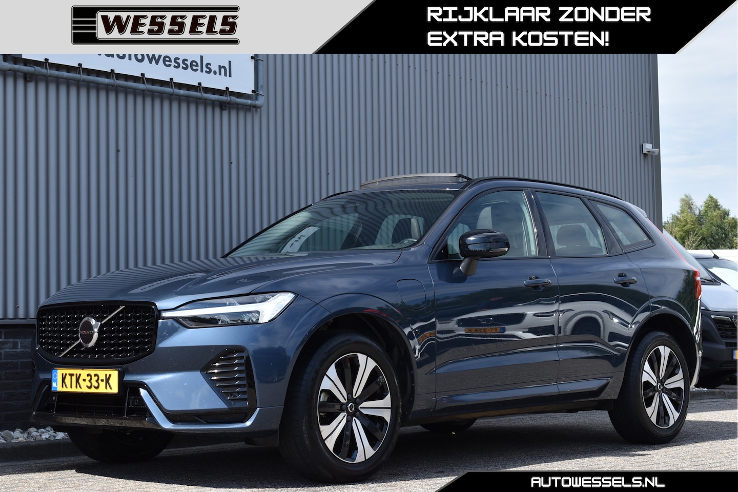 Volvo XC60 - 2.0 T6 Plug-in hybrid AWD Plus Dark Panoramadak, Contourstoel+memory, Keyless entry, Camer - AutoWereld.nl