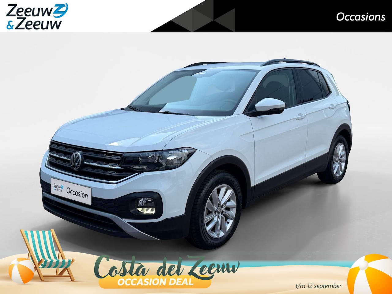 Volkswagen T-Cross - 1.0 TSI Life | Zeer nette auto | Unieke kilometerstand | Adaptieve cruise control | Parkee - AutoWereld.nl