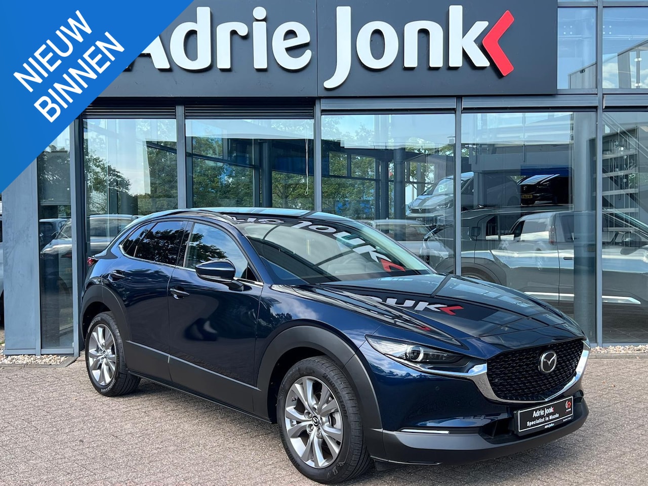 Mazda CX-30 - 2.5 e-SkyActiv-G M Hybrid Takumi AUTOMAAT | LEDER | 360gr CAMERA | Bose AUDIO | MEEST LUXE - AutoWereld.nl
