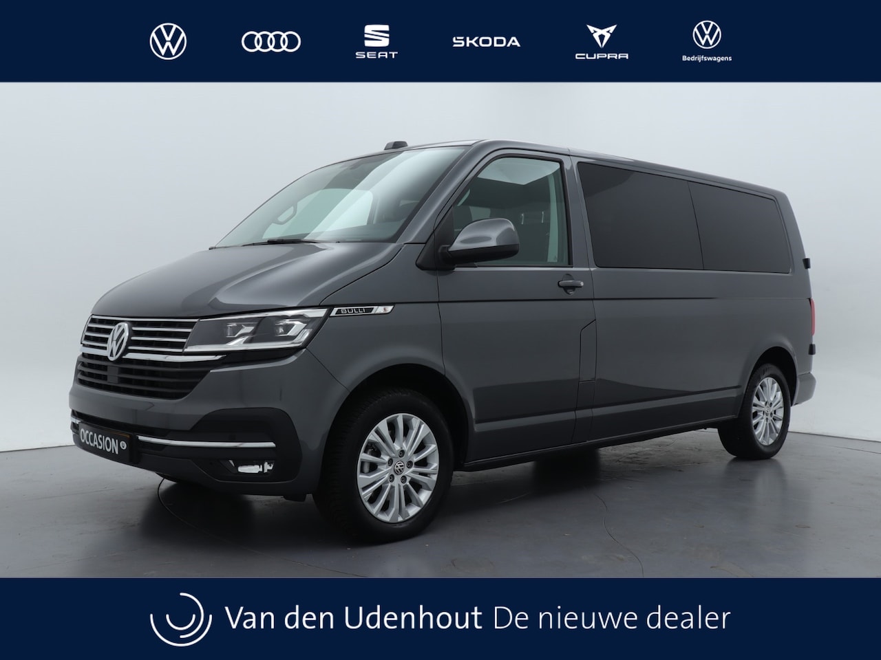 Volkswagen Transporter - L2H1 Dubbel Cabine 2.0 TDI 150pk DSG Bulli / Automaat / 6-persoons - AutoWereld.nl