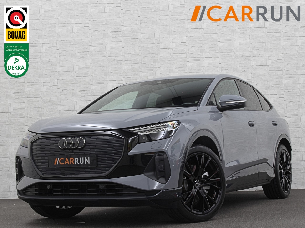 Audi Q4 Sportback e-tron - 40 S-Line 77 kWh | Sportstoelen | SOH 98,5 % | H-Leder | ACC | Lane ass. | Virtual + | Bla - AutoWereld.nl