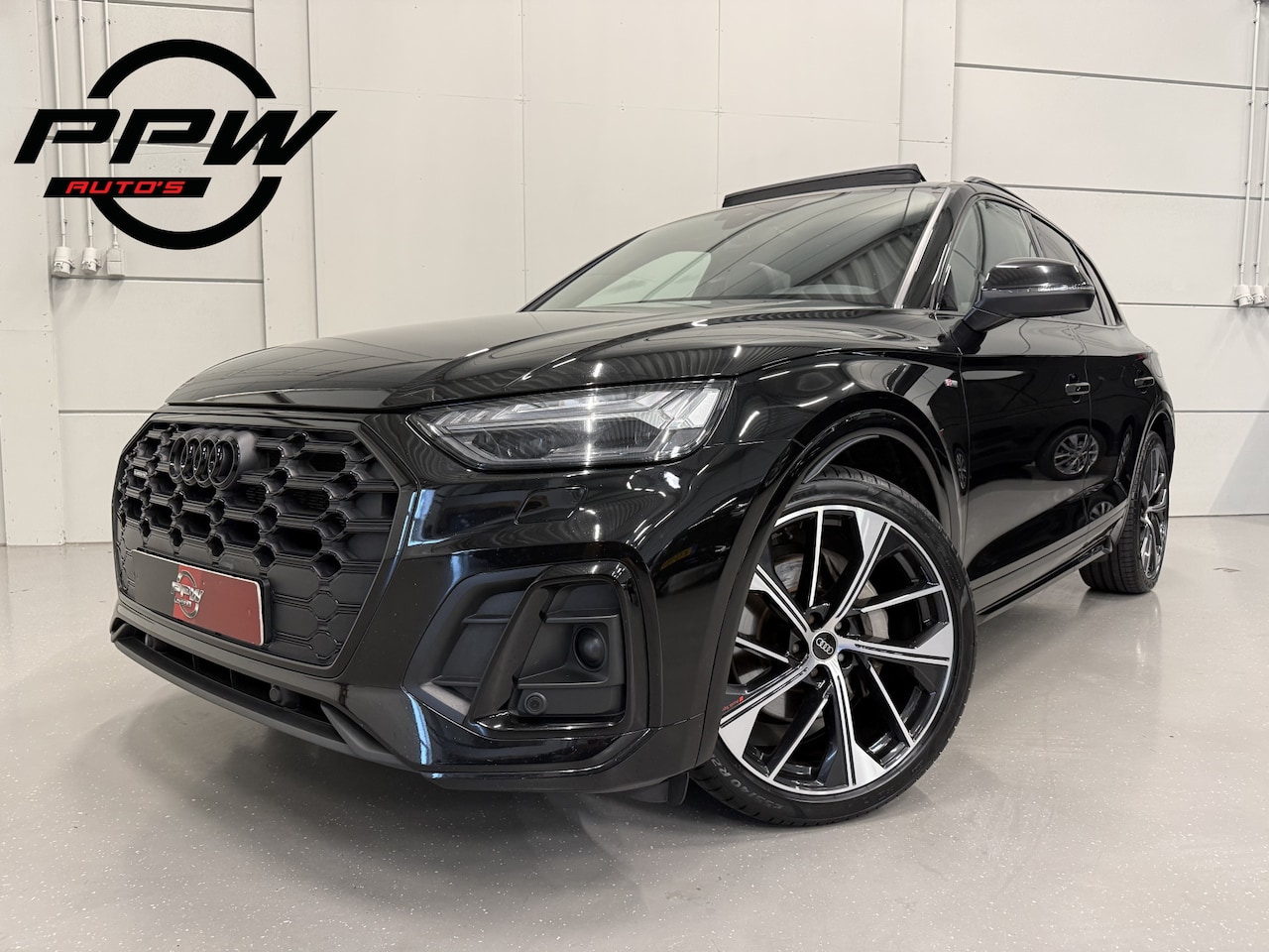 Audi Q5 - 55 TFSI e quattro 3x S-Line PANO/LUCHTVERING/TREKHAAK/B&O/21"/MATRIX/ACC/SOH 98,6%/CARPLAY - AutoWereld.nl