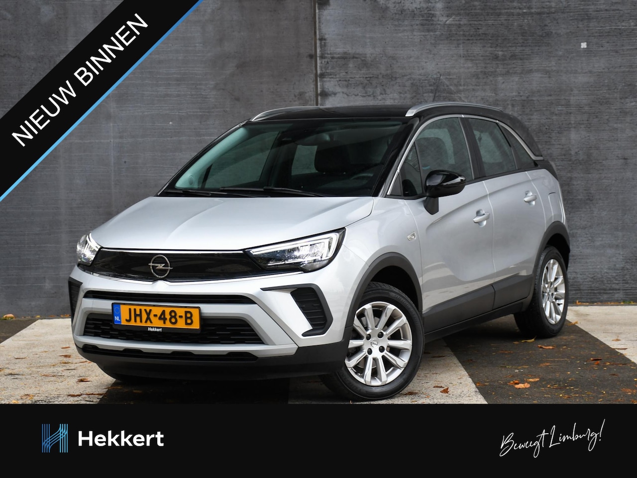 Opel Crossland - Elegance 1.2 Turbo 110pk PANO-DAK | CRUISE.C | DRIVE MODE | DAB | CLIMA | USB - AutoWereld.nl