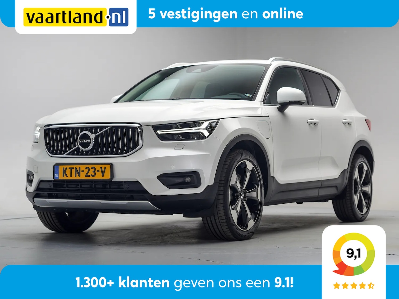Volvo XC40 - T4 Recharge Inscription Aut. [ Leder Stoelverwarming Camera ] - AutoWereld.nl