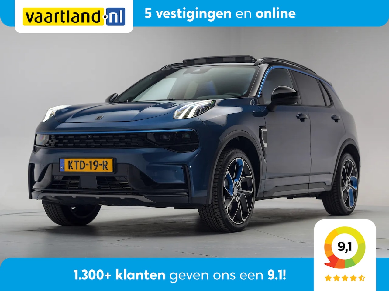 Lynk & Co 01 - 1.5 PHEV [ Zwarte hemel Panorama 360°-Camera Keyless ] - AutoWereld.nl