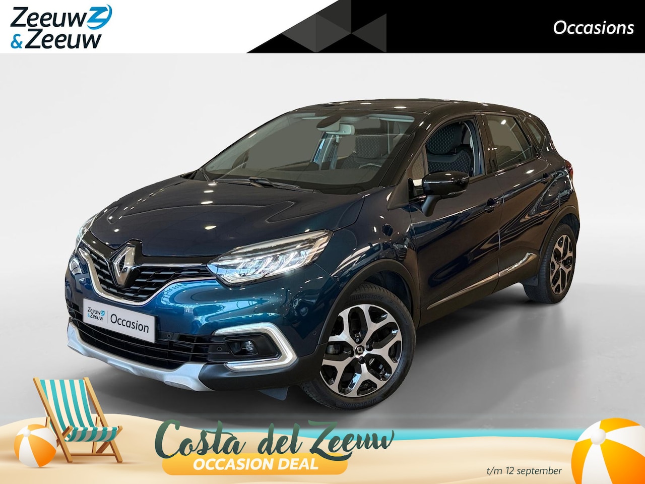 Renault Captur - 1.3 TCe Intens *Automaat*Navi+Camera*Parkeersensoren*Climate*Lage K.M.! - AutoWereld.nl