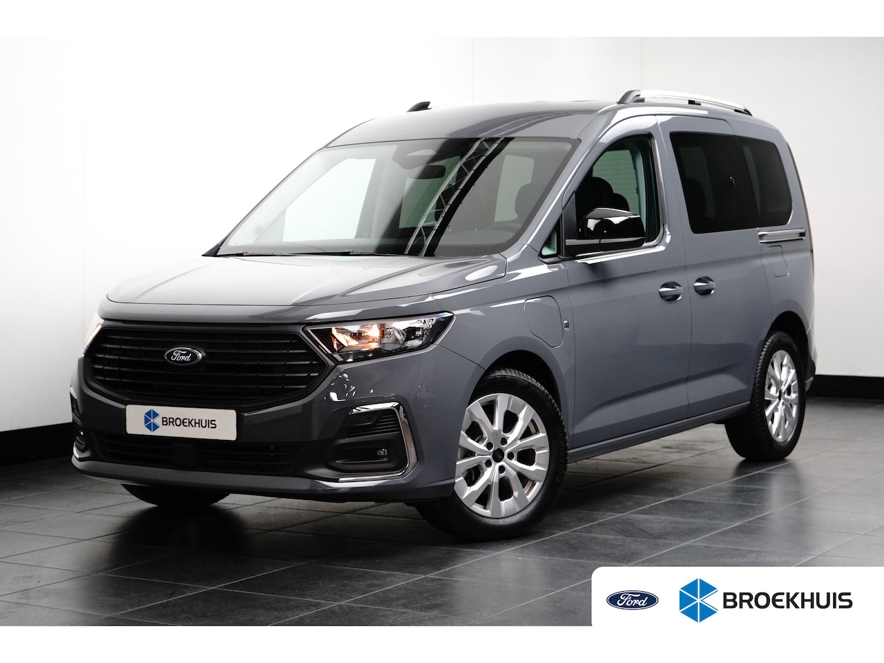 Ford Tourneo Connect - Tranist 1.5 PHEV Limited Dodenhoekherkening | adaptive cruise | Carplay | 110 km elektrisc - AutoWereld.nl