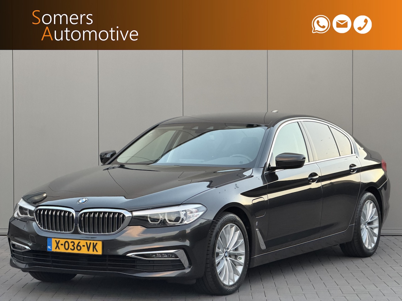 BMW 5-serie - 530e iPerformance High Executive | Leder | Sportstoelen | LED | Digitale Cockpit - AutoWereld.nl