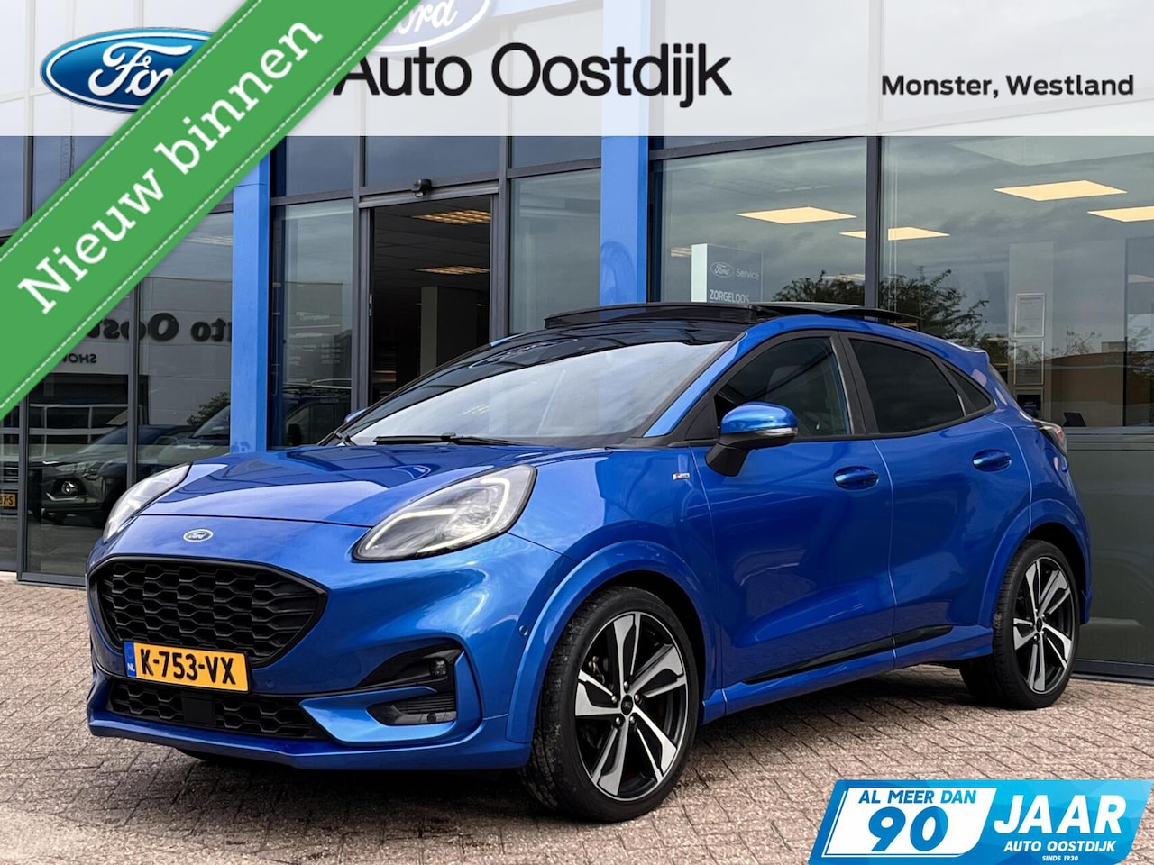 Ford Puma - 1.0 EcoBoost Hybrid ST-Line X 125PK Panodak Winterpack Adaptieve Cruise Camera 19'' Velgen - AutoWereld.nl