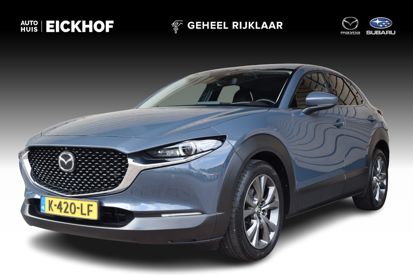 Mazda CX-30 - 2.0 e-SkyActiv-X M Hybrid Luxury - i-Activesense pakket - Afneembare trekhaak - AutoWereld.nl