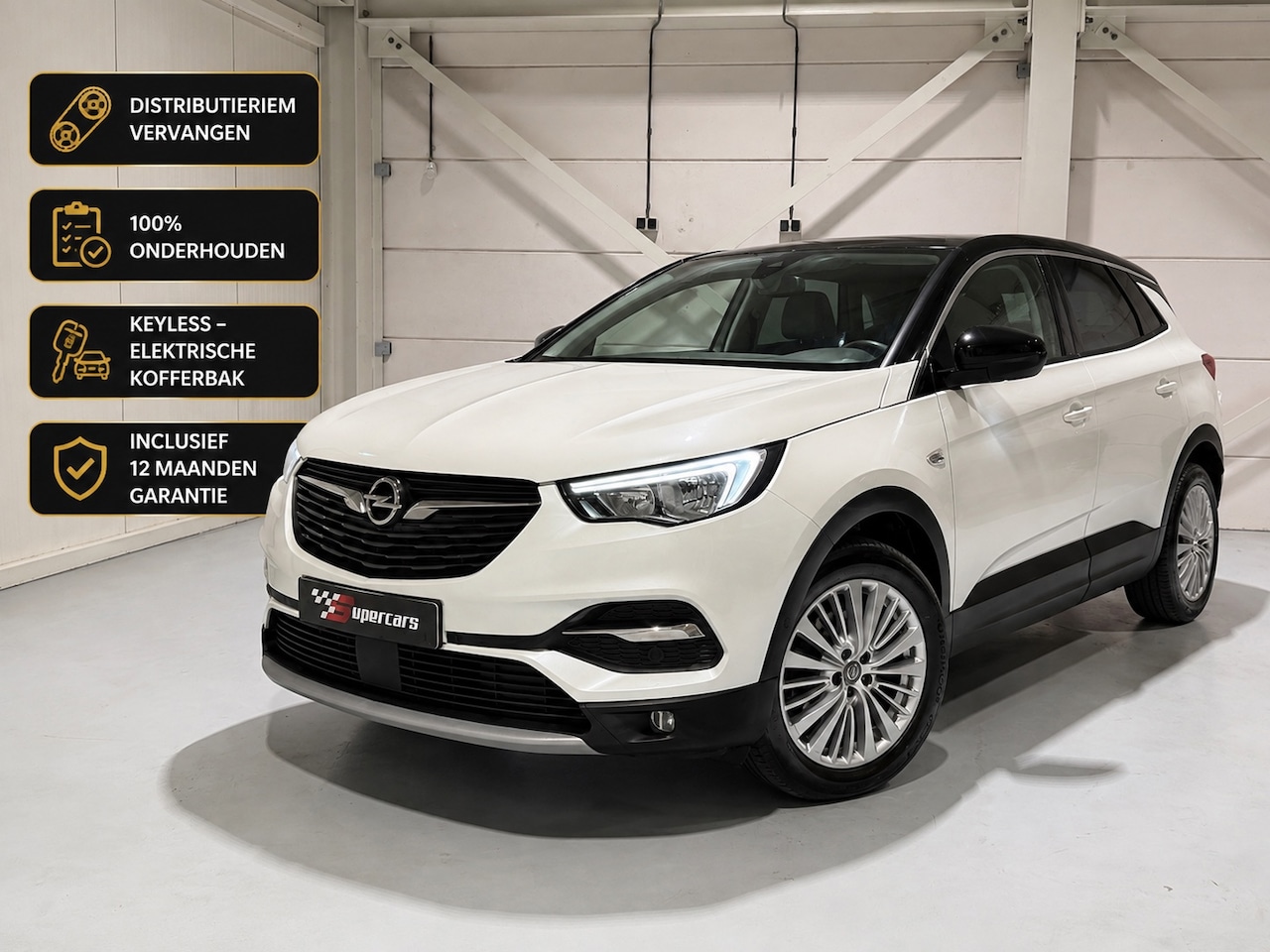 Opel Grandland X - 1.2 Turbo|Automaat|Keyless|Camera|Stoel VV.| - AutoWereld.nl