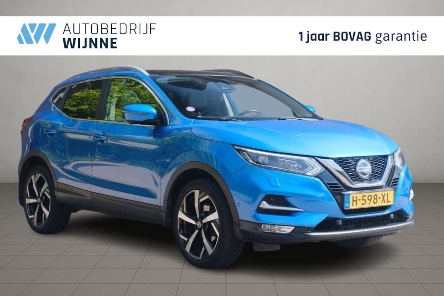 Nissan Qashqai - 1.3 DIG-T 140pk Tekna | Navi | App Connect | Climate | Cruise | Panoramadak | 360° Camera - AutoWereld.nl