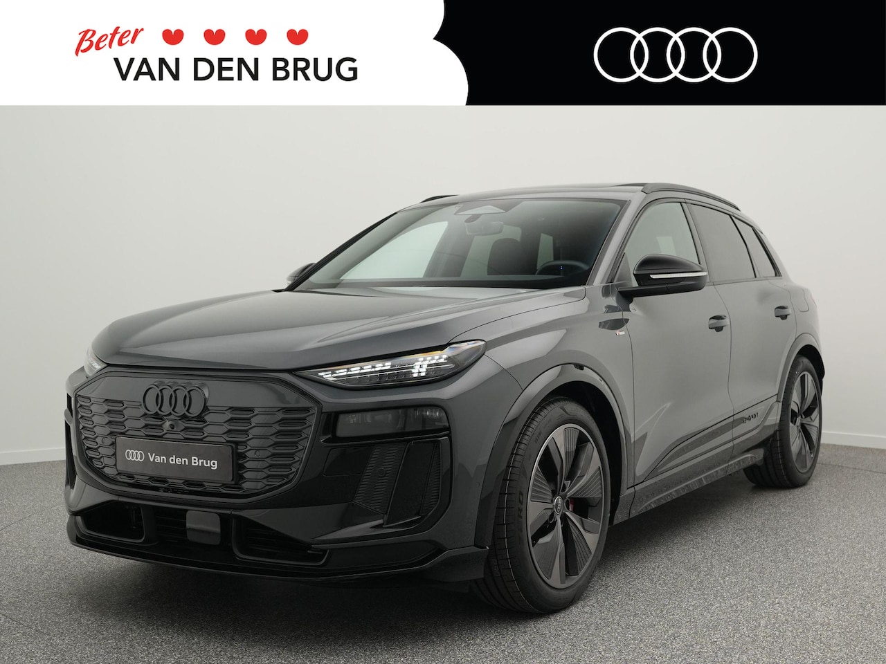 Audi Q6 e-tron - edition 83 kWh 252 PK | Leder | Panoramadak | Verlengde fabrieksgarantie |Elektrische Trek - AutoWereld.nl