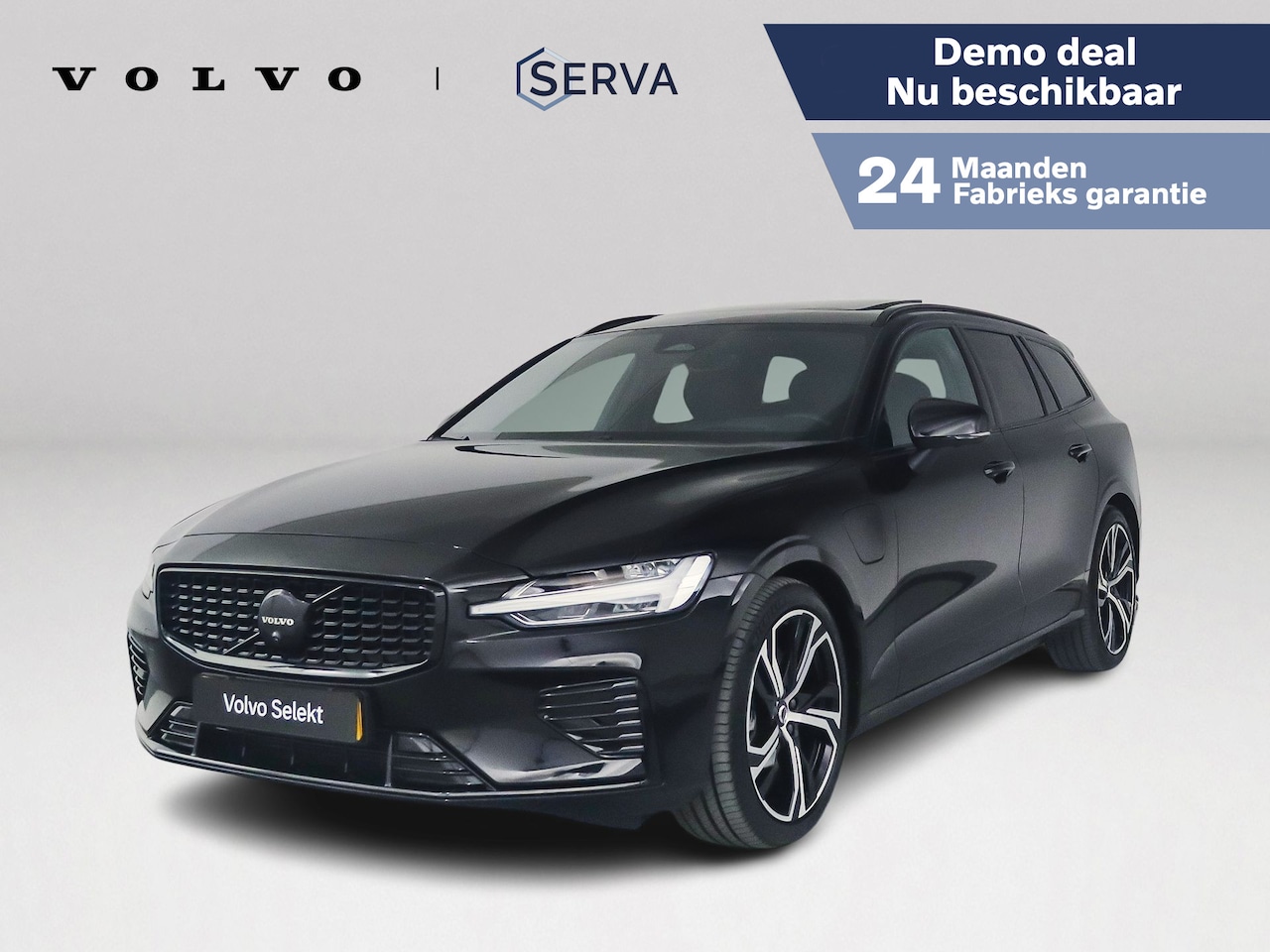 Volvo V60 - T8 Plug-in hybrid AWD Plus Dark Perf Edition | Panoramadak | 360° camera | Harman Kardon | - AutoWereld.nl