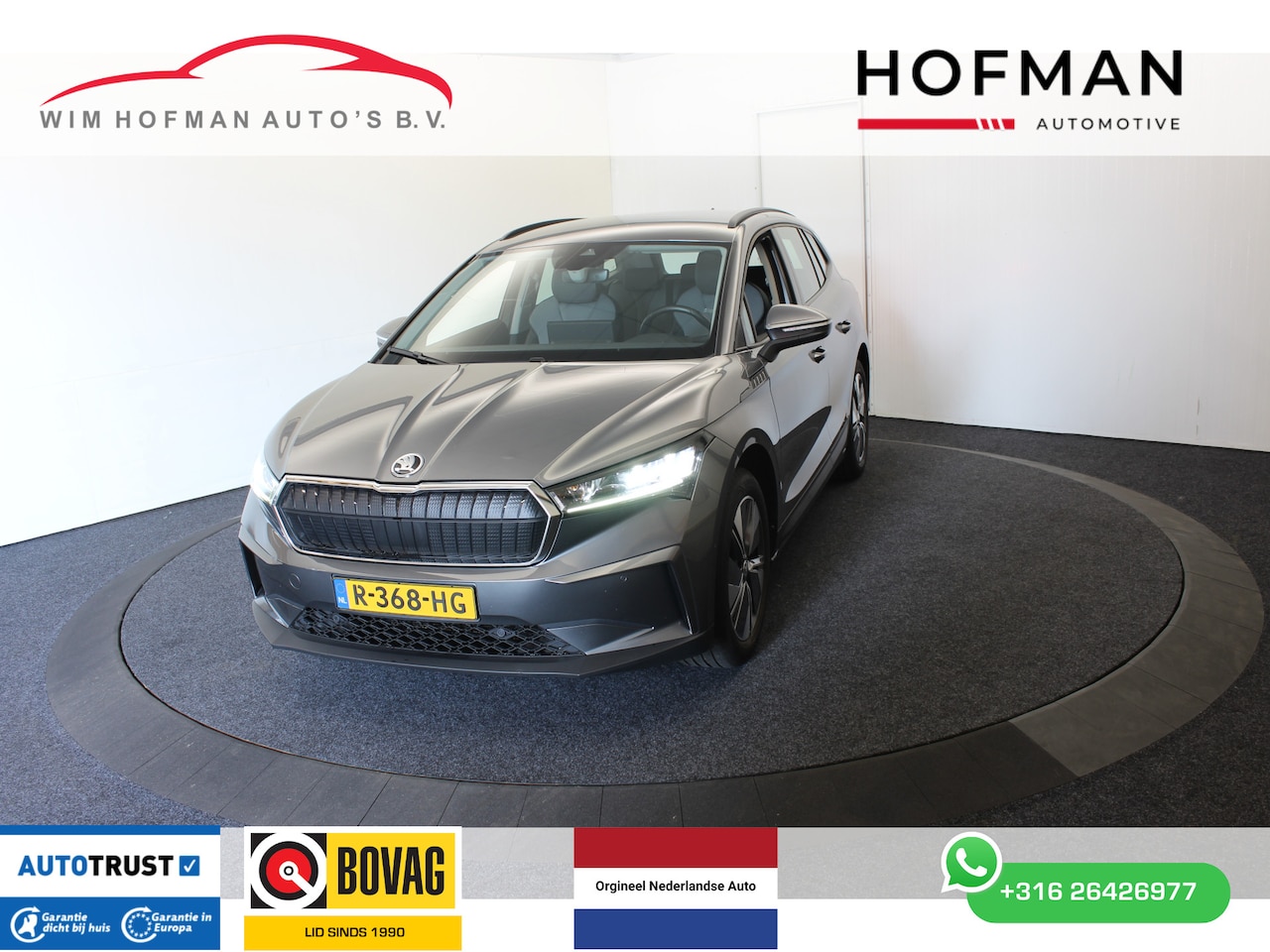 Skoda Enyaq iV - 60 SOH 89% Trekh Cam Navi Keyless - AutoWereld.nl
