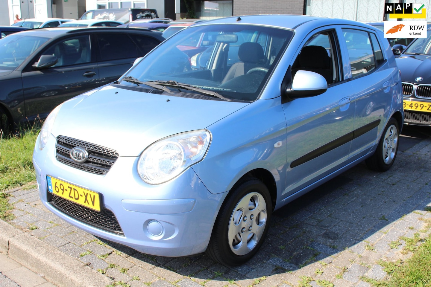 Kia Picanto - 1.1 X-tra Airco 5-deurs 91.000km NAP! Elec ramen CPV Parkeersensor APK - AutoWereld.nl