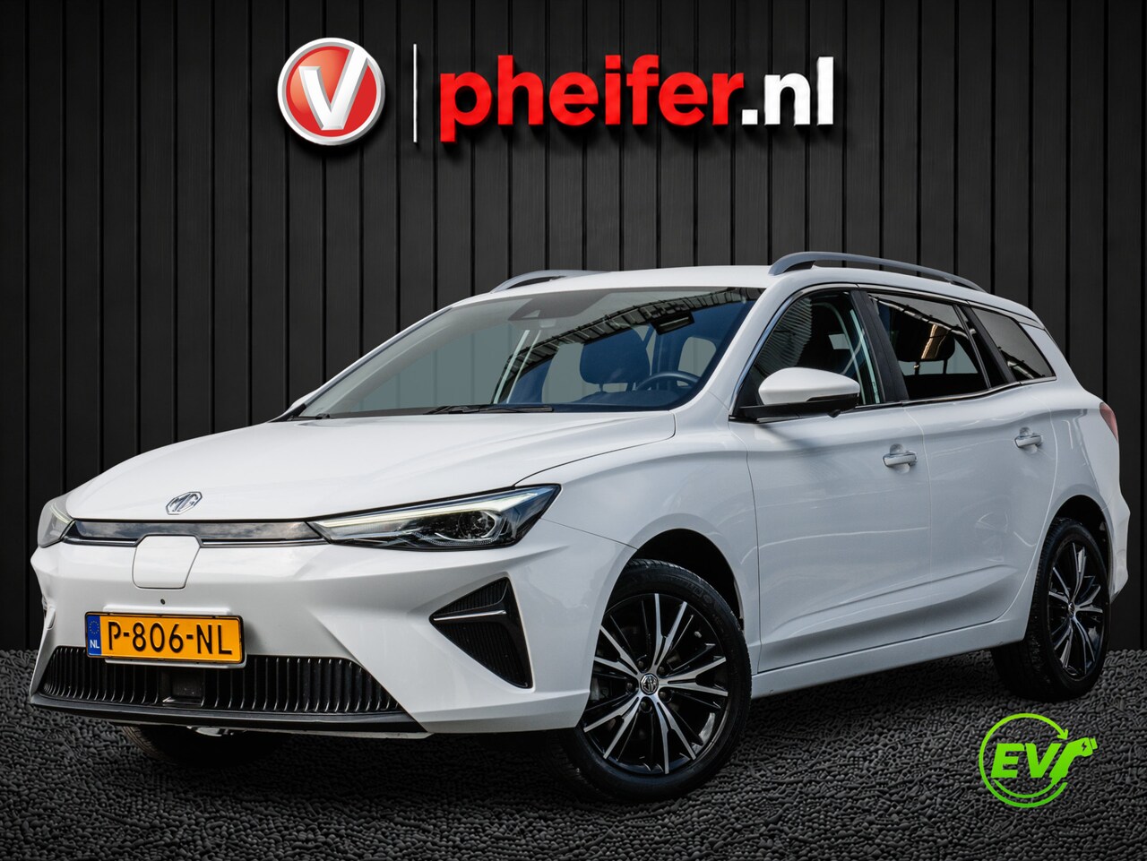 MG MG5 Electric - Standard Range Luxury 50 kWh Leer/ 360 Camera/ Stoelverwarming/ Adapt. cruise/ Carplay/ Na - AutoWereld.nl