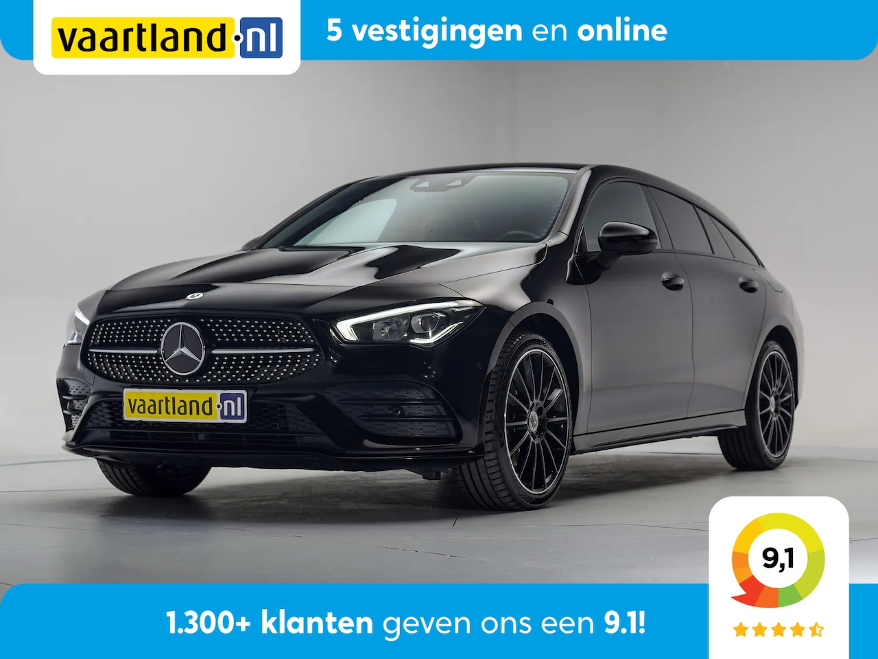 Mercedes-Benz CLA-Klasse - 250e AMG Line Night [ Sfeerlicht Widescreen Navi Camera Stoelverwarming ] - AutoWereld.nl