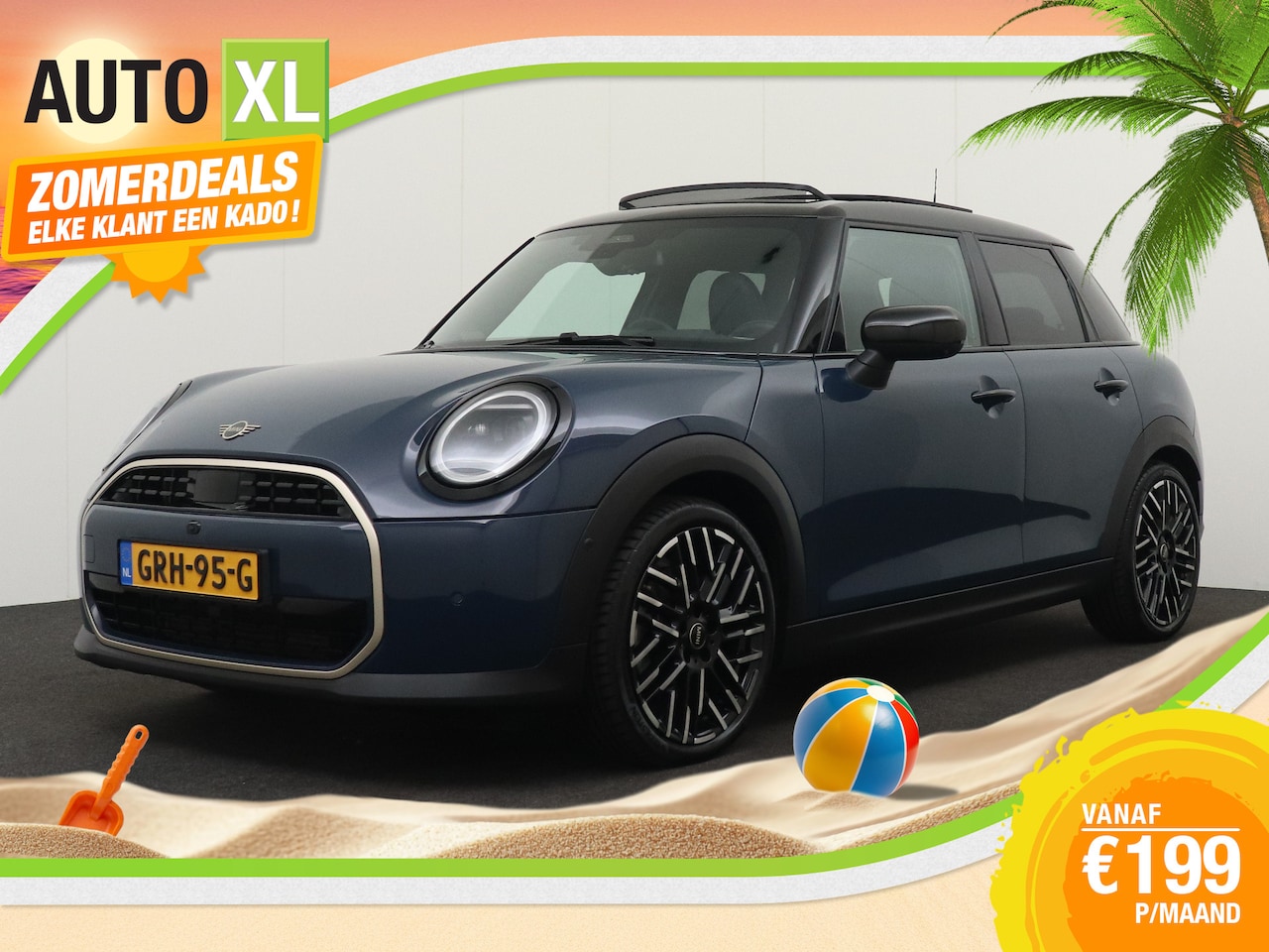 MINI 5-Deurs - Cooper C 1.5 157 PK Aut. Favoured Pano-dak 360* Camera Harman/Kardon - AutoWereld.nl