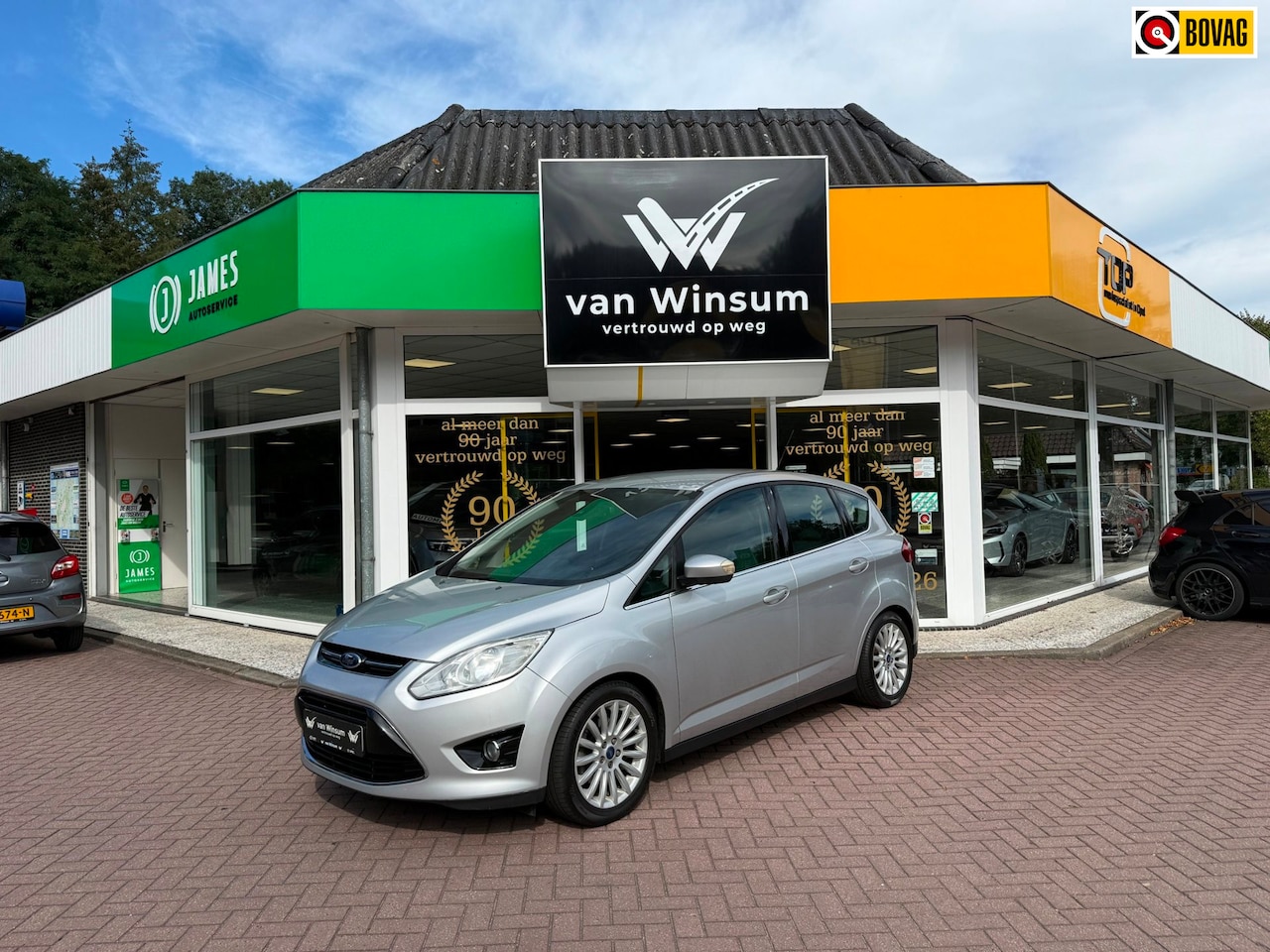 Ford C-Max - 1.6 EcoBoost Titanium 150 PK - IDEALE CARAVANTREKKER !! - AutoWereld.nl