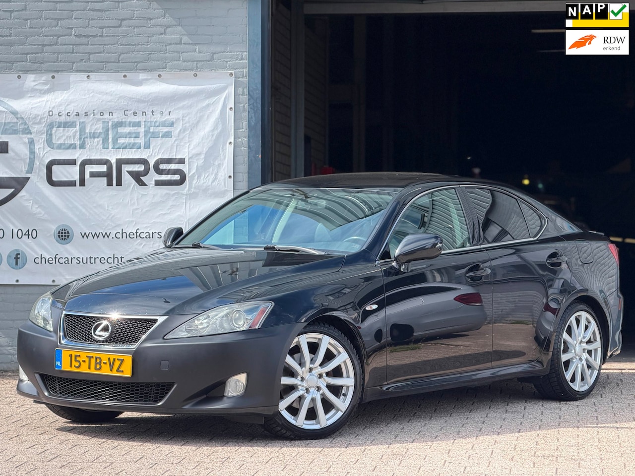 Lexus IS - 250|NAP|AUTOMAAT|LEER|NAVI|STOELV+K|DEALEROH|NWEAPK! - AutoWereld.nl