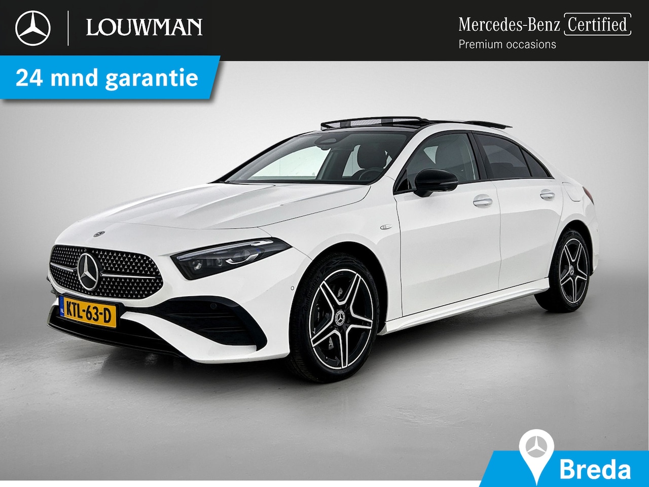 Mercedes-Benz A-klasse - 250 e AMG plug-In Hybride AMG Line Premium Plus | Burmester® | Panorama Schuif-Kanteldak | - AutoWereld.nl