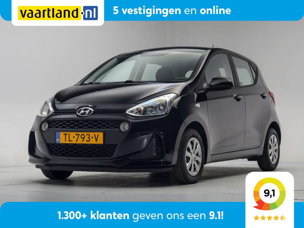 Hyundai i10 - 1.0i Comfort 5 deurs [ Airco Multi functioneel stuurwiel ] - AutoWereld.nl