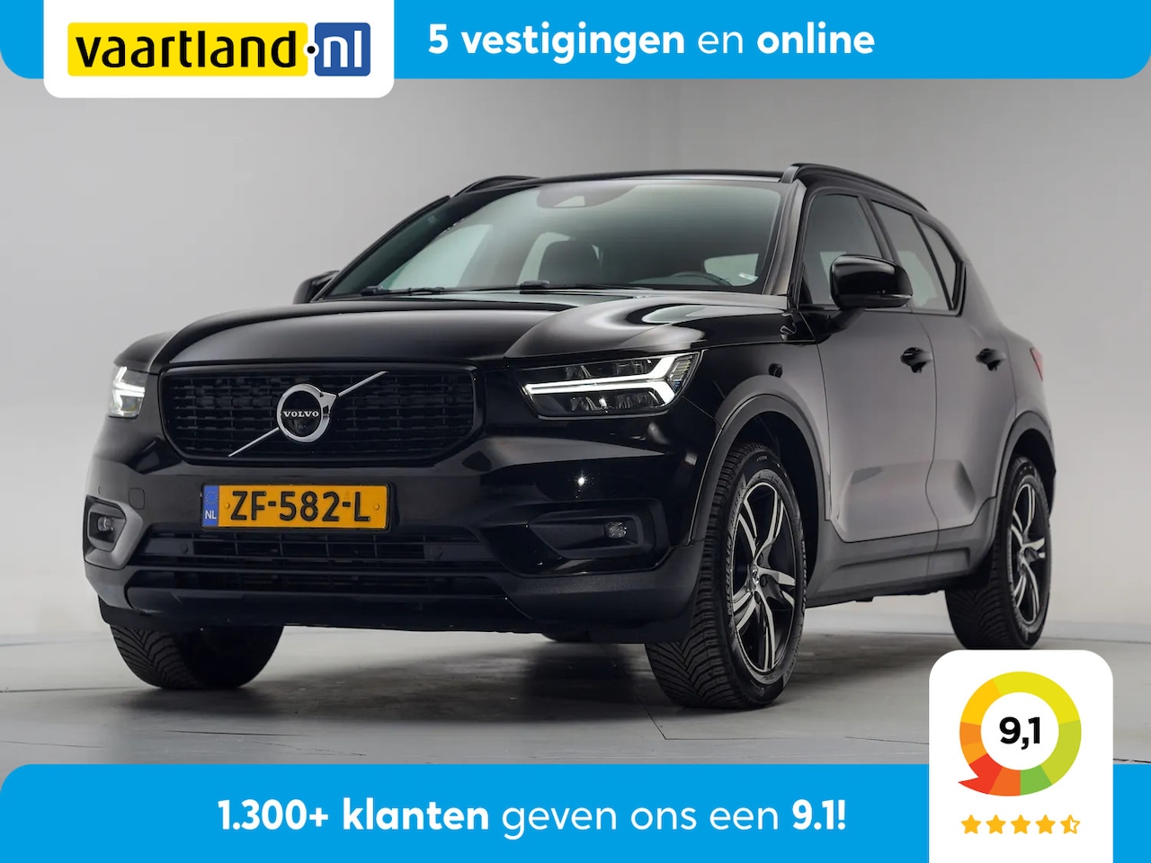 Volvo XC40 - 2.0 T4 R-Design Aut. [ Leer/alcantara Apple carplay Navigatie ] - AutoWereld.nl