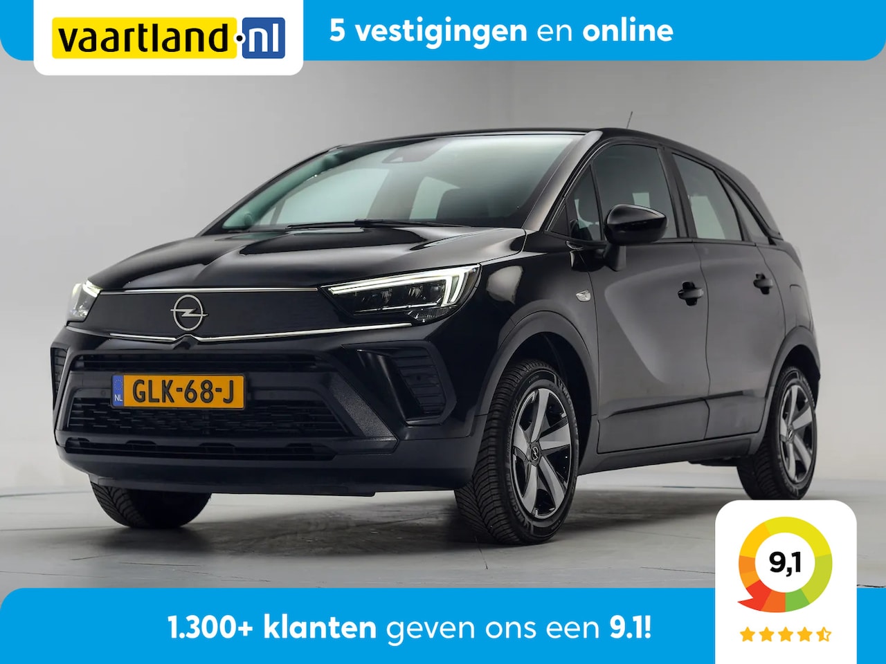 Opel Crossland - 1.2 Turbo Elegance Aut. [ Camera Stoelverwarming Trekhaak] - AutoWereld.nl