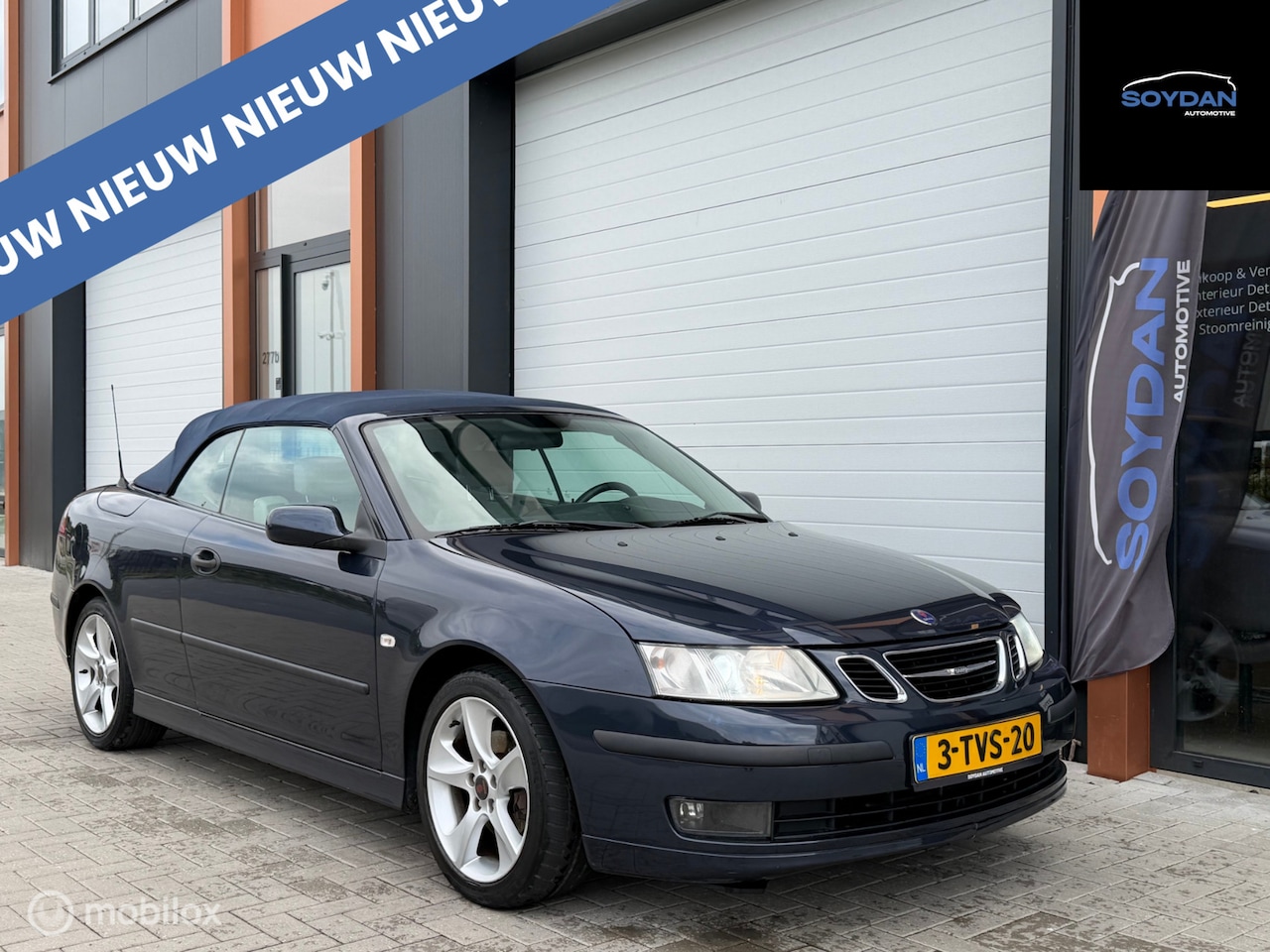 Saab 9-3 Cabrio - 1.8t Vector | CABRIO | NAVI | 6 BAK | DEALER ONDERHOUDEN | - AutoWereld.nl