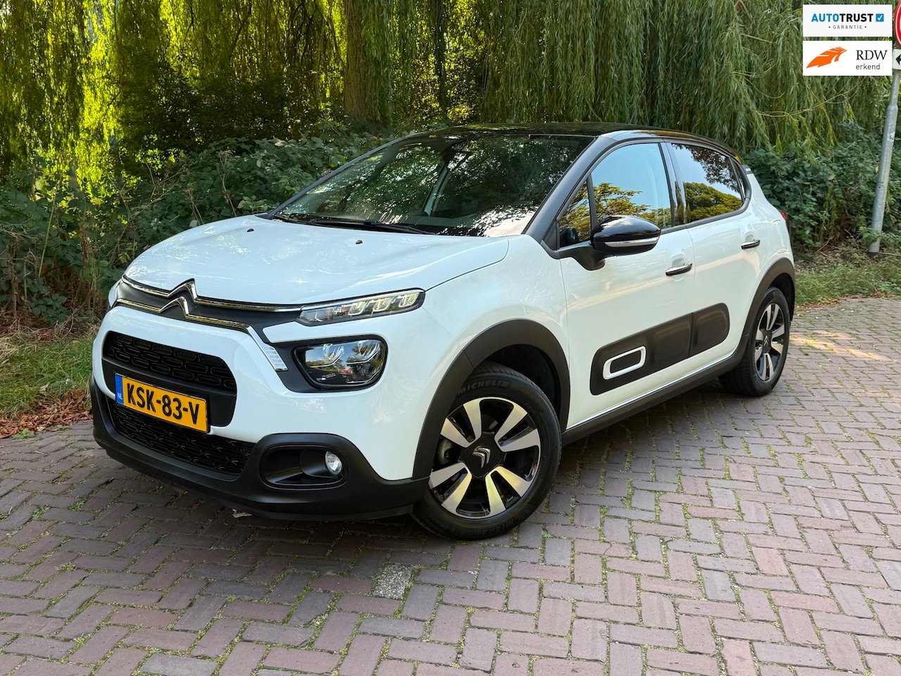Citroën C3 - 1.2 PureTech Feel Edition 1 Eig. b.j. 5-2023, 22000 km Carplay ,PDC ,keyless entry - AutoWereld.nl