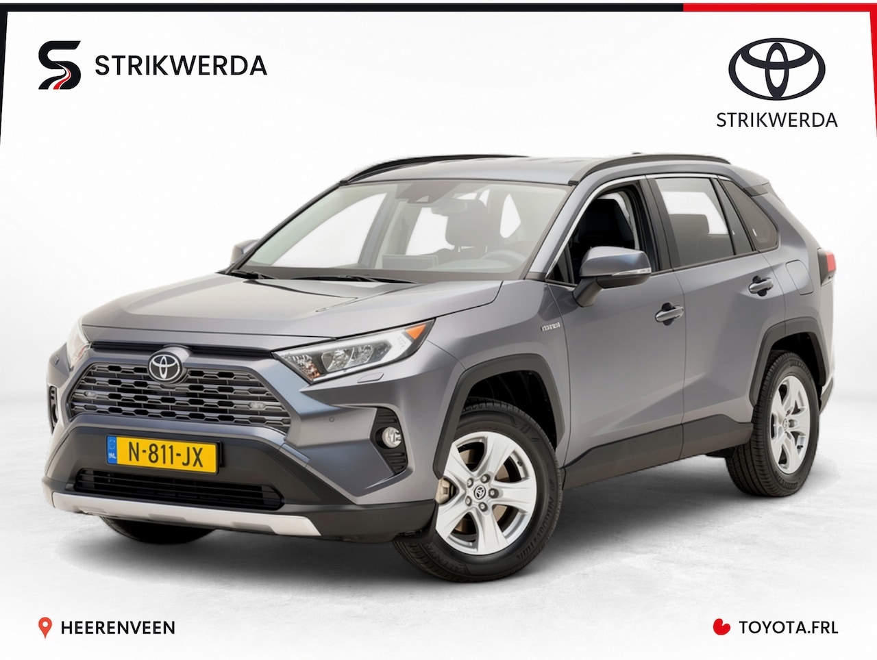 Toyota RAV4 - 2.5 Hybrid Style | Elektr. achterklep | Keyless | Trekhaak (vast) | Stoel/stuur verw. | - AutoWereld.nl