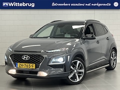 Hyundai Kona - 1.0 T-GDI Premium LEDER | SIDEBARS | LED VERLICHTING | ZEER COMPLEET UITGERUST