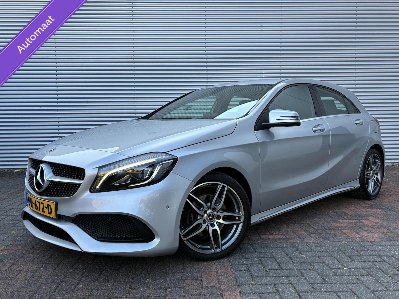 Mercedes-Benz A-klasse - A180 AMG Aut Cruise Navi Facelift Model NL Auto Xenon Led 2017 - AutoWereld.nl