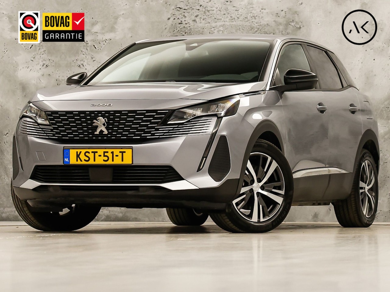 Peugeot 3008 - 1.6 HYbrid 225 Allure Sport 225Pk Automaat (APPLE CARPLAY, GROOT NAVI, 360 CAMERA, SPORTST - AutoWereld.nl