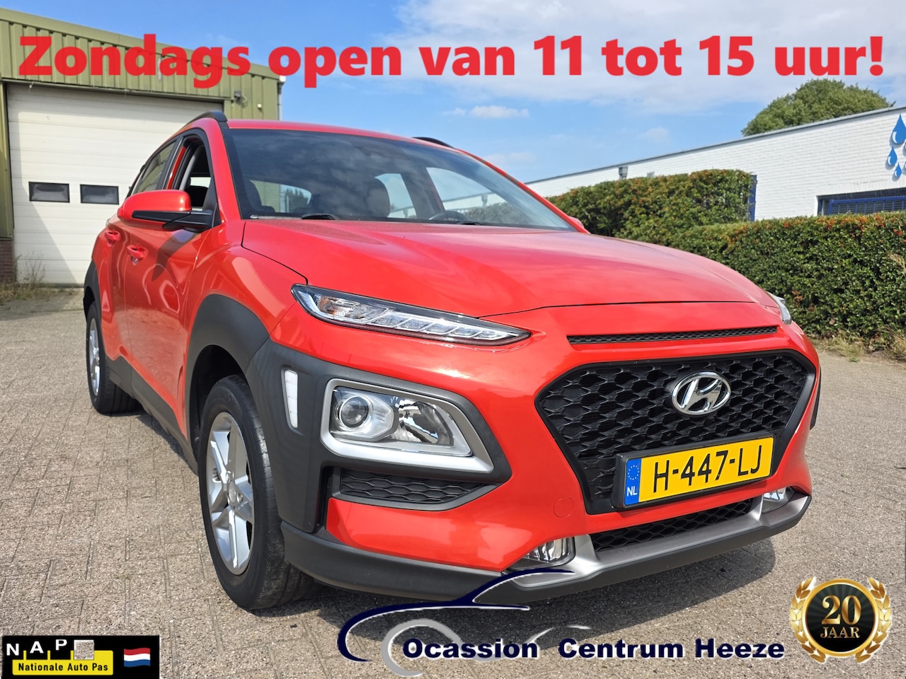 Hyundai Kona - 1.0 T-GDI Comfort 1.0 T-GDI Comfort, Camera! Carplay! VAN/VOOR Weken! - AutoWereld.nl