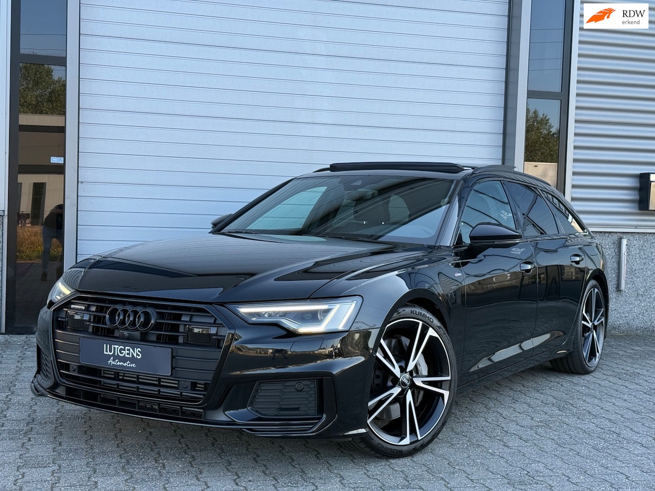 Audi A6 Avant - 50 TFSI e quattro S-Line 21 Inch Pano Matrix Black - AutoWereld.nl