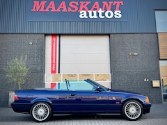 BMW 3-serie Cabrio - 320i / Aut / E36 / Montreal blue / NL delivery / Only 90000km / NEW SOFTTOP