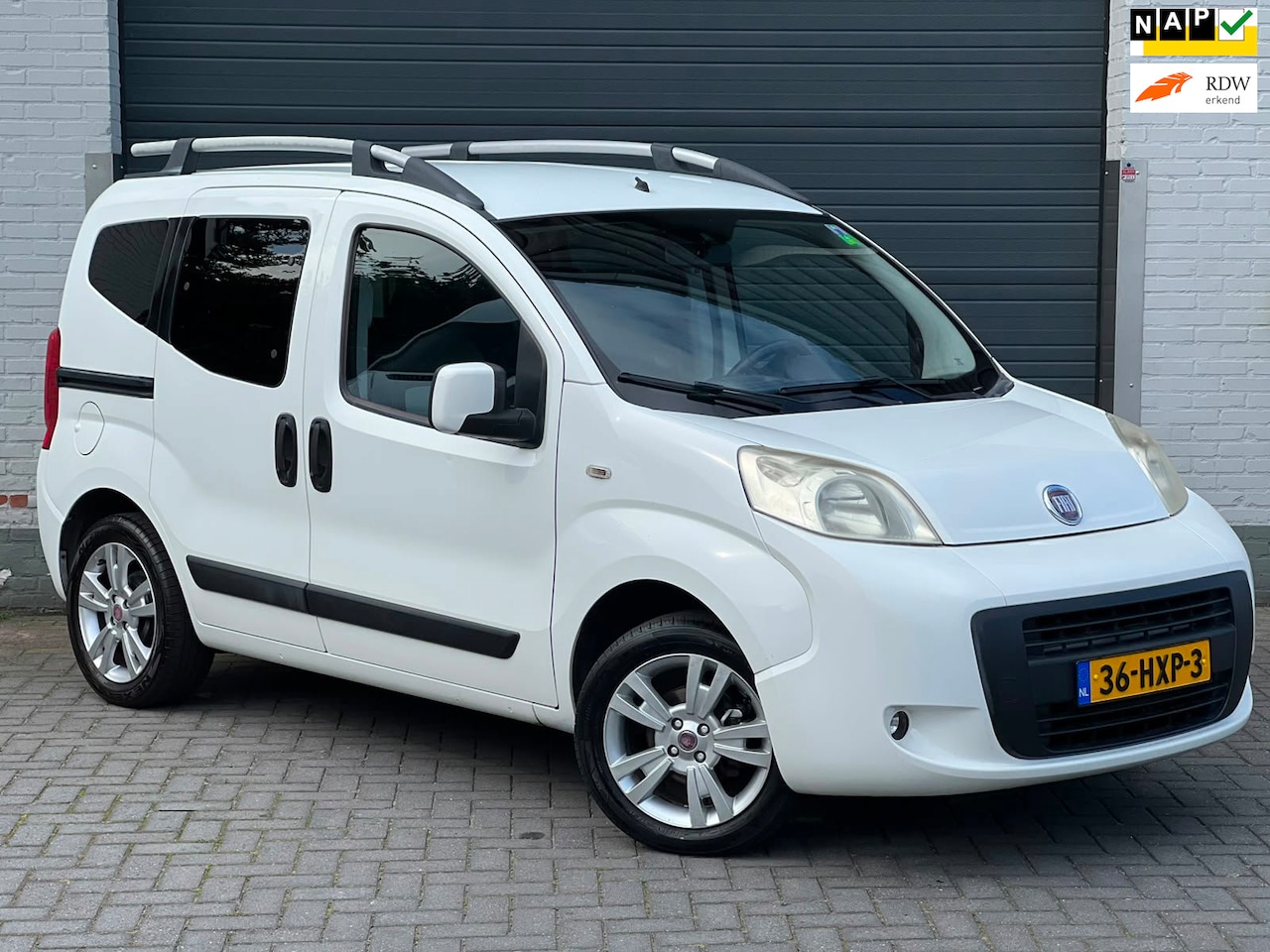 Fiat Qubo - 1.4i | Airco | Trekhaak | Mini Camper inbouw | Nw. Riem | Beurt gehad | - AutoWereld.nl
