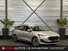 Ford Focus Wagon - 1.0 EcoBoost Titanium Hybrid AUT/125-PK/LED/CARPLAY/NAVI/PDC/CLIMATE/RIJMODUS/12-MND-GARAN