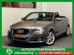 Audi A3 Cabriolet - 1.2 TFSI AMBITION PRO LINE S ZWART LEDER APPLE CARPLAY/ ANDROID AUTO STOELVERWARMING ELEK.