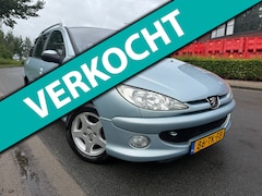 Peugeot 206 SW - 1.4 Air-line BJ 2006 AIRCO, SPORTVELGEN, ORG NL AUTO ZEER NETJES