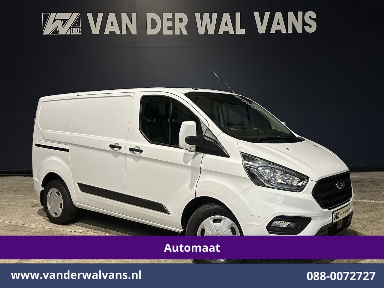 Ford Transit Custom - 2.0 TDCI 131pk Automaat L1H1 Euro6 Airco | Navigatie | LED | Adapatieve Cruisecontrol Stoe - AutoWereld.nl