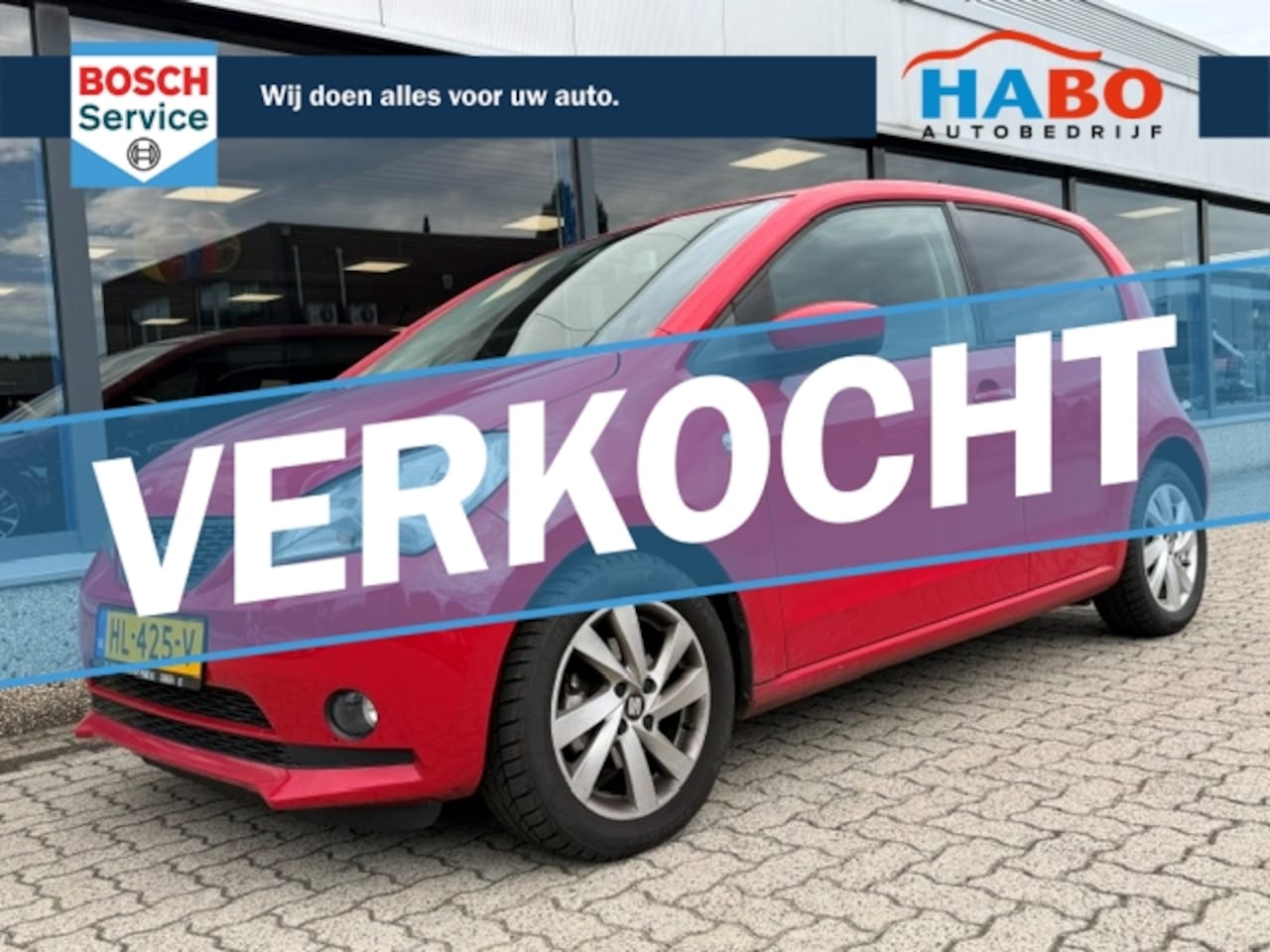 SEAT Mii - 1.0 SPORT CONNECT 5DRS AC/CRUISE/PARK.SENS/MIST.LAMP/LMV - AutoWereld.nl