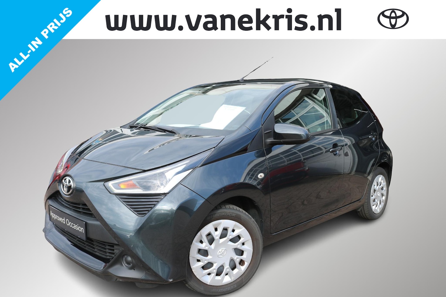 Toyota Aygo - 1.0 VVT-i x-play 1.0 VVT-i X-Play, Android Auto, Apple carplay - AutoWereld.nl