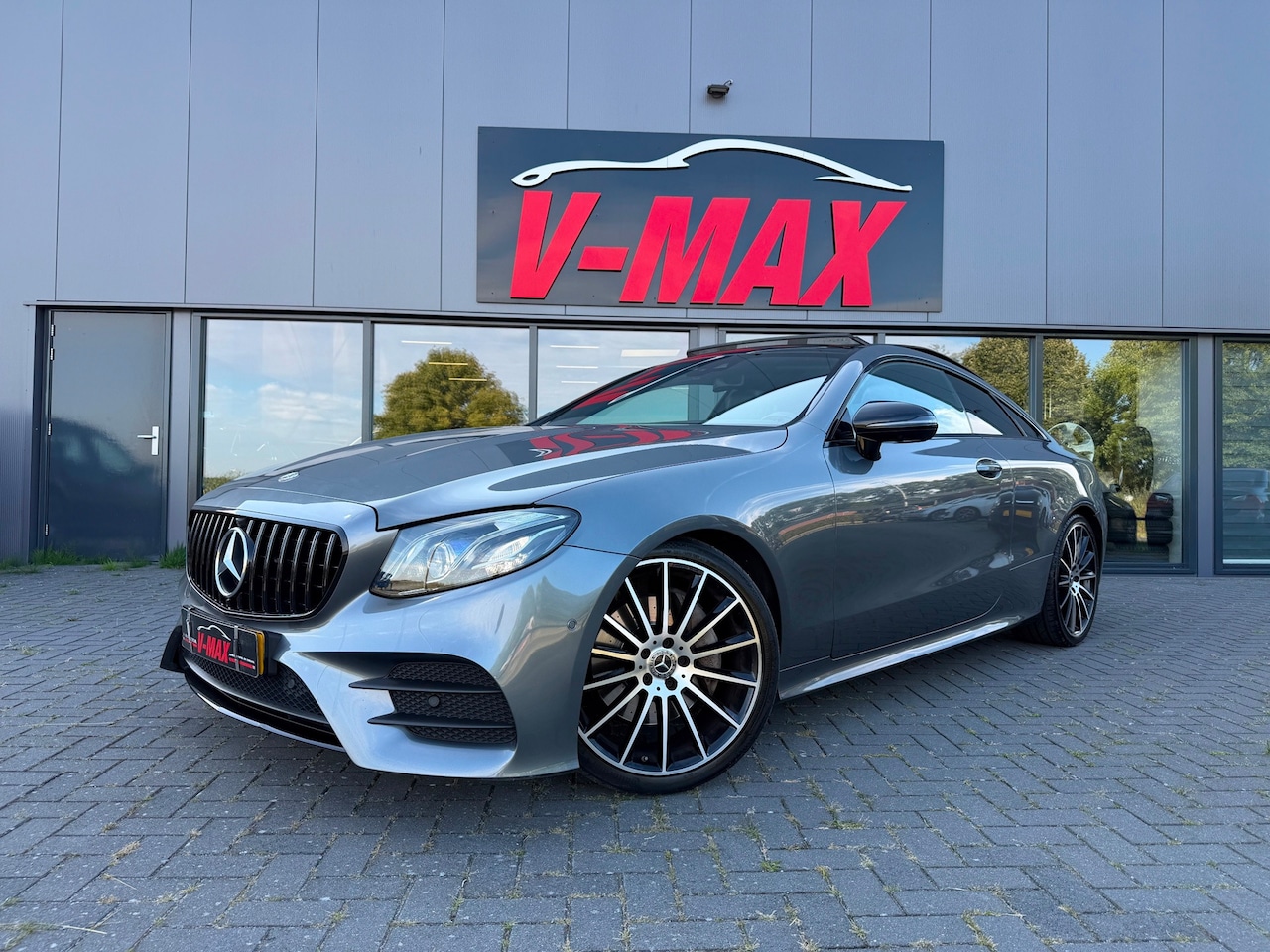 Mercedes-Benz E-klasse Coupé - 200 Premium+ AMG HUD Pano Burmester Leder - AutoWereld.nl